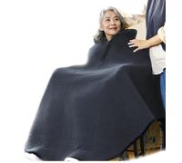 BDXZJ Mantella per Sedia A Rotelle per Adulti con Cappuccio, Abbigliamento per Sedia A Rotelle Mantella Poncho Invernale per Donna E Uomo Coperta Calda per Sedia A Rotelle A