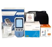 BDXZJ Misuratore Colesterolo Tester del Colesterolo 4 in 1 Test Lipidico del Sangue Completamente Automatico,con 25 Strisce Reattive per La Misurazione del Colesterolo Totale, LDL, HDL, Trigliceridi