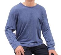 BDXZJ Post-Chirurgica Camici per Fratture Disabilità da Letto Abbigliamento per Anziani, Camicie Post Intervento Chirurgico sulla Spalla Full Tear Away Snap Manica Lunga per Uomo Donna B,XXL