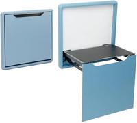 BDXZJ Sedie Pieghevoli A Parete in Alluminio Sgabello da Bagno Invisibile Sottile 4Cm Sedie Apri E Chiudi Ingresso Invisibile Panca per Scarpe Portata 120Kg per Corridoi Ingressi Atri Bagni E