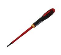 BE-8040S Cacciavite isolato piatto 4x0,8 mm L. Lame: 100 mm 1kVAC BAHCO