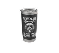Be A Coton de Tulear Cane Divertente Coton de Tulear Bicchiere termico in acciaio inox doppia parete