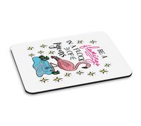 Be A Flamingo IN Un Gregge Di Piccioni PC Computer Mouse Pad - Divertente