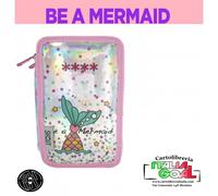 Be a Mermaid Portacolori 3 zip Assortito Completo
