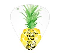 Be A Pineapple - Plettri per chitarra, 12 pezzi, accessori per ukulele, basso