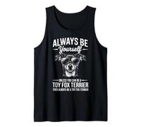 Be A Toy Fox Terrier Divertente Giocattolo Fox Terrier Canotta