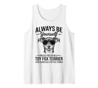 Be A Toy Fox Terrier Divertente Giocattolo Fox Terrier Canotta