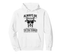 Be A Toy Fox Terrier Divertente Giocattolo Fox Terrier Felpa con Cappuccio