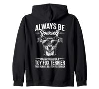 Be A Toy Fox Terrier Divertente Giocattolo Fox Terrier Felpa con Cappuccio