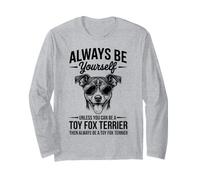 Be A Toy Fox Terrier Divertente Giocattolo Fox Terrier Maglia a Manica