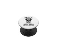 Be A Toy Fox Terrier Divertente giocattolo Fox Terrier PopSockets PopGrip Adesivo