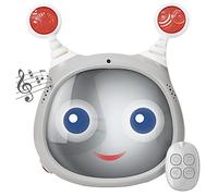 BE-BM710 BENBAT - Specchietto retrovisore per auto per bambini, specchio luminoso per auto, per sedile posteriore, colore: Grigio