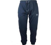 BE BOARD 1 Pezzo Pantalone, Pantalone Lungo Sportivo con Polsino, Uomo 920 con Logo Morbido Cotone Jersey Disponibile Anche in Taglie Calibrate Blu Taglia 5XL