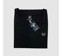 BE BOARD - Canotta 909C Spalla Larga 100% Cotone Morbido, Design Casual e Confortevole, Perfetta per Sport e Tempo Libero - Nero, 6XL