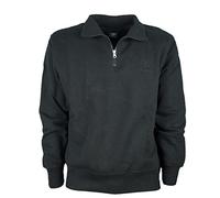 BE BOARD Felpa Uomo Cotone Felpato Mezza Zip Taglie Forti Art 9035 CONF