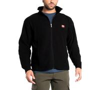 BE BOARD Giacca Felpa Full Zip Uomo Invernale Manica lunga Con Chiusura a Zip. Tessuto Micro Pile Disponibile anche in taglie Calibrate
