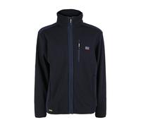 Be Board Giacca sportiva da uomo a collo alto con zip - blu scuro
