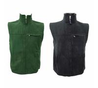 BE BOARD Gilet 9832 Smanicato in Pile da 4XL a 6XL Set 1 o 2 Pezzi Morbido Caldo con Taschino e Zip Uomo Taglie Forti VERANT2PZ 5XL