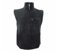 BE BOARD Gilet 9832 Smanicato in Pile da M a 3XL Set 1 o 2 Pezzi Morbido Caldo con Taschino e Zip Uomo Antracite XXL