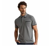 Be Board Polo 9008 Mezza Manica Tg M a 3XL Polo Casual Cotone Piquet con Taschino e Profili Uomo Grigio L