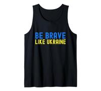 Be Brave Like Ukraine, Stand con Ucraina, Bandiera Ucraina Canotta