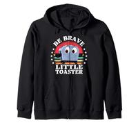 Be Brave Little Toaster Positive Classic anni '80 e '90 retrò Felpa con Cappuccio