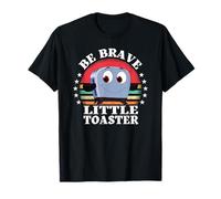 Be Brave, Little Toaster Positive Classic anni '80 e '90 retrò Maglietta