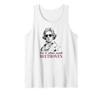 Be Calm And Beethoven - Gioco di Parole con Musica Classica Divertente Canotta