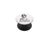 Be Calm and Beethoven - Gioco di parole con musica classica divertente PopSockets PopGrip Adesivo