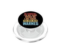 Be Careful I'm Not Sure Which Me I Am Today PopSockets PopGrip per MagSafe