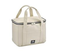 Be Cool Elegante borsa termica da città in bianco crema 28x18x21 cm, ca. Volume da 10,5 l con ampie maniglie per il trasporto per picnic, scuola, gite, viaggi, cosmetici