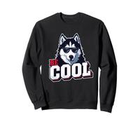 Be Cool - Husky con Occhiali da Sole Felpa