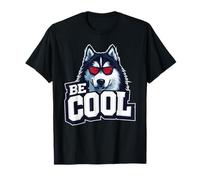 Be Cool - Husky con Occhiali da Sole Maglietta