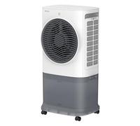 BE COOL Refrigeratore d'aria Premium BC6ACP2501W con WiFi, serbatoio dell'acqua da 6,5 l, potenza dell'aria 340 m³/h, timer, telecomando, display LED, 3 modalità, mobile, silenzioso (≤ 50dB)