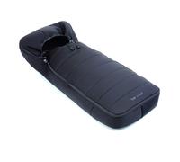 Be Cool Sacco Imbottito Universale per Passeggino Pile Polare Cerniera Frontale Colore Nero