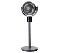 Be Cool Ventilatore digitale da tavolo e da 26 cm - DC Inverter Motor, 50 Watt, 12 livelli, 3 modalità di vento, 3D osszilation, altezza regolabile: 66/95 cm, timer 15 ore, indicatore LED,