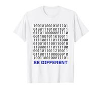 Be Different Codice Binario Design | Programmatore Nerd Coding IT Maglietta