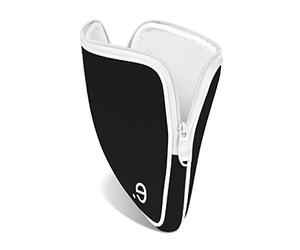 Be.ez 100764 LA robe Sleeve per Netbooks 10.2 Pollici, Nero/Bianco