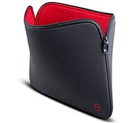 BE.EZ Custodia per computer portatile da 15,6", custodia da 14-15", MacBook Chromebook Ultrabook Asus Acer Dell HP Lenovo La Dress Grafite Grigio/Bordeaux