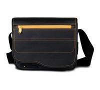 BE.EZ - Tracolla per Fotocamera con Obiettivo e Accessori in PVC e Tela Nero e Giallo 100989