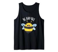 Be Hap-Bee Divertente Gioco di Parole Canotta