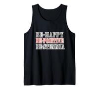 Be-happy, be-positive, be-stemmia, Divertente, Simpatica Canotta
