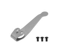 Be In Your Mind 1 Clip Da Tasca Profonda Migliorata Con 2-56UNC Viti Clip Da Cintura Portatili Compatibile Con Spyderco C81 C10 C11 (Argento)