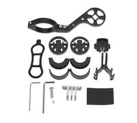 Be In Your Mind 1 Pz Supporto Attacco Manubrio Bici In Lega Alluminio Computer Montaggio Anteriore Compatibile Con Garmin Compatibile Con Bryton Compatibile Con Cateye Manubrio 18 Mm A 31,8 Mm Nero