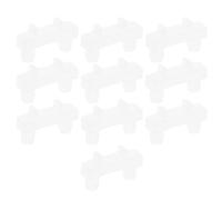 Be In Your Mind 10 cuscinetti in gomma di ricambio compatibili con Magic Bullet MB1001 Blender 250 W in silicone Bush Shock Pad bianco