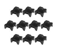 Be In Your Mind 10 Pz Fermacavi Clip Per Scanalatura Supporti Per Clip Per Cavi Adatti Per Profili In Alluminio Standard Europeo 4040 Blocchi Di Installazione Per Canaline Per Cavi Nero 13x7,5 Mm