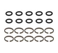 Be In Your Mind 10 set di chiavi a percussione per bussola, anello di sicurezza con O-ring, adatto per avvitatore a percussione da 1/2 pollici parti e accessori