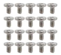 Be In Your Mind 100 viti per macchina in acciaio inox 304 M2 x 3 mm a testa piatta Phillips viti a croce viti da incasso per computer portatile TV ventilatore giocattoli mobili