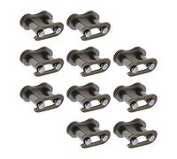Be In Your Mind 10PCS 25H Catena Master Link Catena Collegamento Catena In Acciaio Collegamento Catena Rullo Collegamento Collegamento Link Parti di Riparazione di Ricambio per Moto