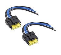 Be In Your Mind 2 cavi di ricambio per luce posteriore a 6 pin, compatibili con Clio Mk3 2005-2012, 20 cm, luci posteriori